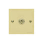 Richmond Elite Range Satin Brass Switches & Sockets, LP44 - 1 Gang Intermediate Toggle Switch by Heritage Brass By M-Marcus