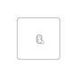 Hoxton Paintable Primed White (Paintable) | 1 Gang Intermediate Stockholm Toggle