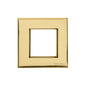 Windsor Range Polished Brass Switches & Sockets, WN1 - 2 Module Euro Plate by Heritage Brass By M-Marcus