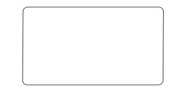 Mode Range Matt Black Double Blank Plate