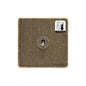 Vintage Range Rustic Brass Switches & Sockets, XRB - 1 Gang Dimming Toggle Switch by Heritage Brass By M-Marcus