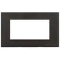 Windsor Range Dark Antique Bronze Switches & Sockets WN95 - 4 Module Euro Plate by Heritage Brass By M-Marcus