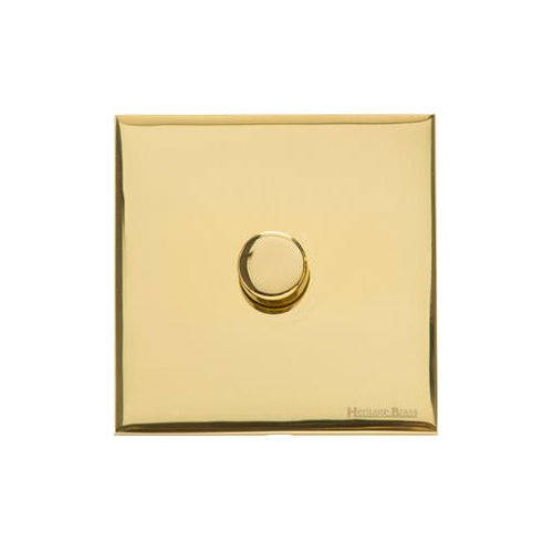 Windsor Range Polished Brass Switches & Sockets, WN1 - 1G Multi Location Secondary Dimmer by Heritage Brass By M-Marcus