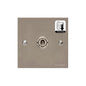 Richmond Elite Range Satin Nickel Switches & Sockets, LP5 - 1 Gang Dimming Toggle Switch by Heritage Brass By M-Marcus
