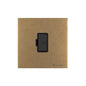 Windsor Range Aged Brass Switches & Sockets, WN50 - Unswitched Spur (13 Amp) by Heritage Brass By M-Marcus