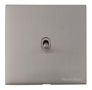 Winchester Range Satin Nickel, W05 - 1 Gang Stockholm Toggle