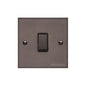 Heritage Brass Stylist Bronze Low Profile Plate - Square Edge - 20A Double Pole Switch -Type RL9 by Heritage Brass By M-Marcus