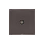 Windsor Range Matt Bronze Switches & Sockets, WN9 - 1 Gang Non-Isolated TV Coaxial Socket by Heritage Brass By M-Marcus