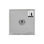 Executive Range Polished Chrome Switches & Sockets, EX22 - 1 Gang Dimming Toggle Switch by Heritage Brass By M-Marcus
