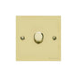 Richmond Elite Range Satin Brass Switches & Sockets, LP44 - 1 Gang Dimmer 250 watts (Compatible with halogen/ incandescent bulbs) by Heritage Brass By M-Marcus