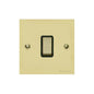Richmond Elite Range Satin Brass Switches & Sockets, LP44 - 1 Gang Rocker Switch by Heritage Brass By M-Marcus