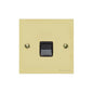 Richmond Elite Range Satin Brass Switches & Sockets, LP44 - 1 Gang Secondary Line Socket by Heritage Brass By M-Marcus