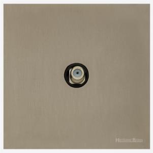 Windsor Range Aged Pewter, WAP - 1 Gang Satellite Socket
