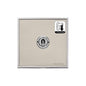 Executive Range Satin Nickel with Polished Chrome Switches & Sockets, EX25 - 1 Gang Dimming Toggle Switch by Heritage Brass By M-Marcus