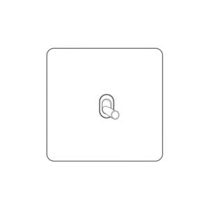 Windsor Range Matt White, WNW - 1 Gang Intermediate Stockholm Toggle