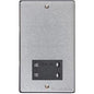 Elite Flat Plate Range Satin Chrome Switches & Sockets, T03 - Shaver Socket Output Voltage 110/240V by Heritage Brass By M-Marcus