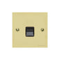 Richmond Elite Range Satin Brass Switches & Sockets, LP44 - 1 Gang Master Line Socket by Heritage Brass By M-Marcus