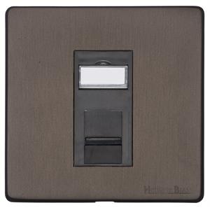 Vintage Range Matt Bronze, X09 - 1 Gang CAT6
