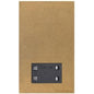 Windsor Range Aged Brass Switches & Sockets, WN50 - Shaver Socket Output Voltage 110/240V by Heritage Brass By M-Marcus