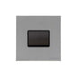 Windsor Range Satin Chrome Silk Switches & Sockets, WN35 - 6A Triple Pole Fan Isolator Switch by Heritage Brass By M-Marcus