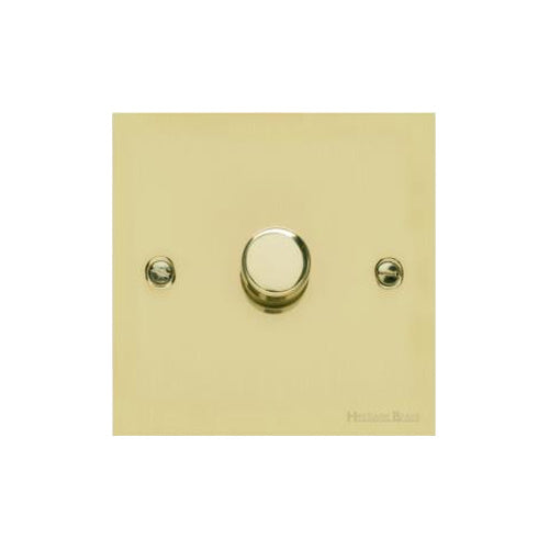 Richmond Elite Range Satin Brass Switches & Sockets, LP44 - 1G Multi Location Secondary Dimmer by Heritage Brass By M-Marcus