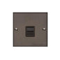 Heritage Brass Stylist Bronze Low Profile Plate - Square Edge - 1 Gang Secondary Line Socket -Type RL9 by Heritage Brass By M-Marcus