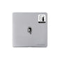 Studio Range Polished Chrome Switches & Sockets, Y02 - 1 Gang Dimming Stockholm Toggle by Heritage Brass By M-Marcus