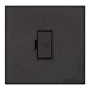 Windsor Range Jet Black (Project Finish) Unswitched Spur (13 Amp)