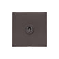 Windsor Range Matt Bronze Switches & Sockets, WN9 - 1 Gang Toggle Switch by Heritage Brass By M-Marcus