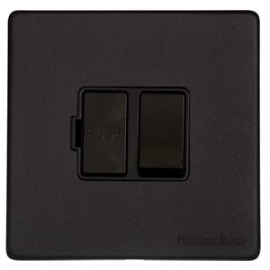 Vintage Range Matt Black, XBK - Switched Spur (13 Amp)