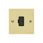 Richmond Elite Range Satin Brass Switches & Sockets, LP44 - Unswitched Spur (13 Amp) by Heritage Brass By M-Marcus
