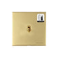 Windsor Range Polished Brass Switches & Sockets, WN1 - 1 Gang Dimming Stockholm Toggle by Heritage Brass By M-Marcus