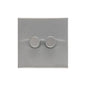 Windsor Range Satin Chrome Silk Switches & Sockets, WN35 - 2G Multi Location Primary Dimmer by Heritage Brass By M-Marcus