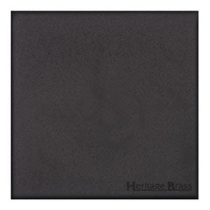 Windsor Range Jet Black (Project Finish) Single Blank Plate