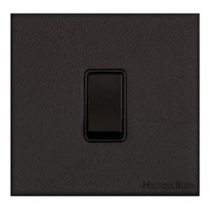 Windsor Range Jet Black (Project Finish) 20A Double Pole Switch