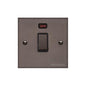 Heritage Brass Stylist Bronze Low Profile Plate - Square Edge - 20A Double Pole Switch with Neon -Type RL9 by Heritage Brass By M-Marcus