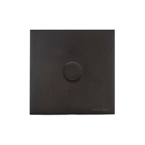 Windsor Range Dark Antique Bronze Switches & Sockets WN95 - 1 Gang TED Dimmer (Compatible with LED Lamps) by Heritage Brass By M-Marcus