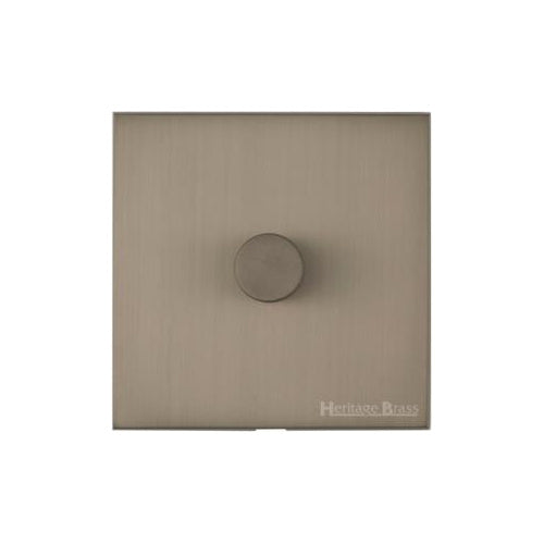 Windsor Range Aged Pewter Switches & Sockets, WAP - 1G Multi Location Secondary Dimmer by Heritage Brass By M-Marcus