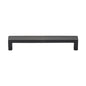 Matt Black Iron Wide Metro Cabinet Pull Handle by M Marcus - Heritage Brass