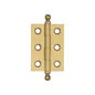Hoxton Brass Finial Hinges 50x35mm by Hoxton By Frelan