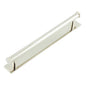 Hoxton, Hoxton Hoxton Thaxted Cabinet Handles 224mm Ctrs Plain Backplate, Cabinet Hardware, Cabinet Pull Handles