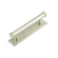 Hoxton, Hoxton Hoxton Wenlock Cabinet Handles 96mm Ctrs Stepped Backplate, Cabinet Hardware, Cabinet Pull Handles