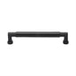 Matt Black Iron Bauhaus Cabinet Pull Handle by M Marcus - Heritage Brass