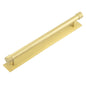 Hoxton, Hoxton Hoxton Sturt Cabinet Handles 224mm Ctrs Stepped Backplate, Cabinet Hardware, Cabinet Pull Handles