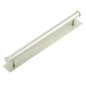 Hoxton, Hoxton Hoxton Thaxted Cabinet Handles 224mm Ctrs Plain Backplate, Cabinet Hardware, Cabinet Pull Handles