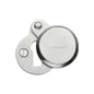 Heritage Brass Covered Keyhole Round by M Marcus - Heritage Brass