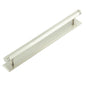 Hoxton, Hoxton Hoxton Nile Cabinet Handles 224mm Ctrs Stepped Backplate, Cabinet Hardware, Cabinet Pull Handles