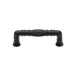 Matt Black Iron Tuscany Cabinet Pull Handle by M Marcus - Heritage Brass