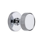 Owen Knurled Knob on Knurled Concealed Base by M Marcus - Heritage Brass