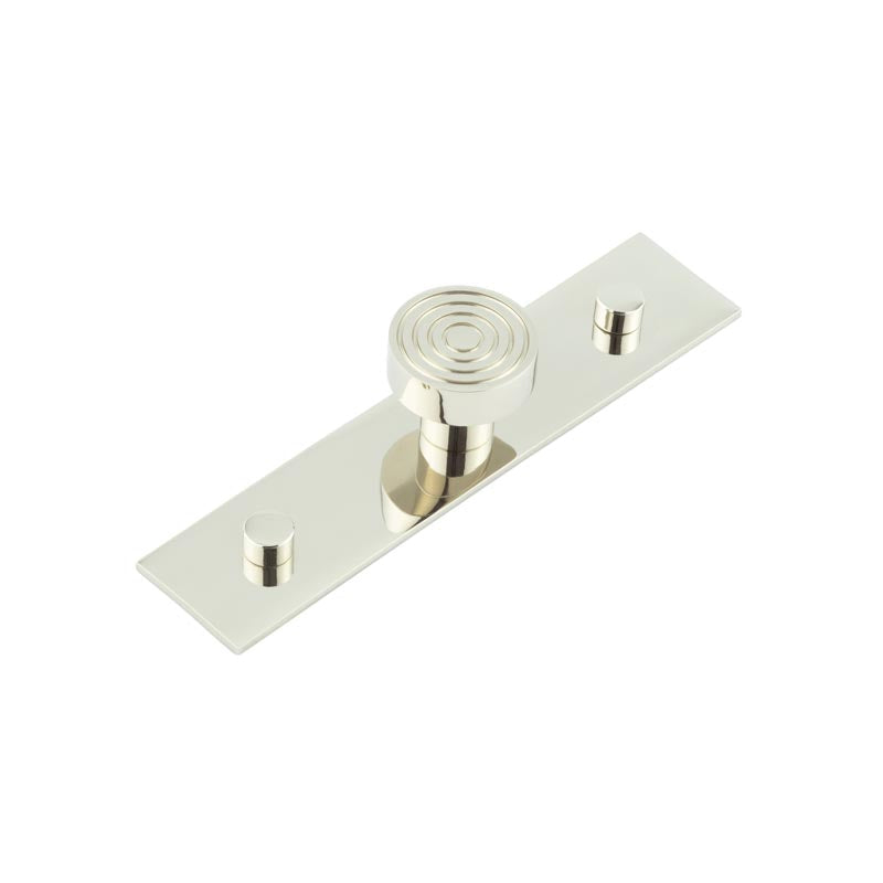 Hoxton, Hoxton Murray Cupboard Knobs 30mm Plain Backplate, Cabinet Hardware, Cabinet Knobs